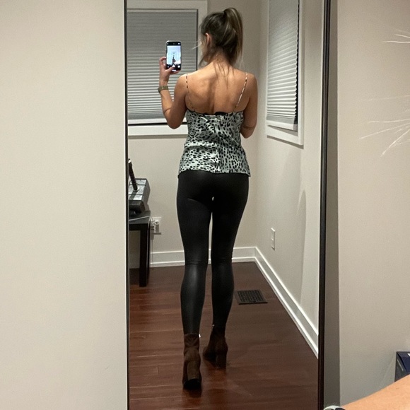 Zara Satin Printed Camisole - Picture 4 of 5